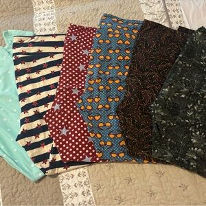 6 pr LuLaRoe leggings TC